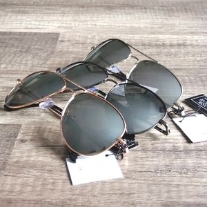 Aviator Sunglasses Set [Unisex]